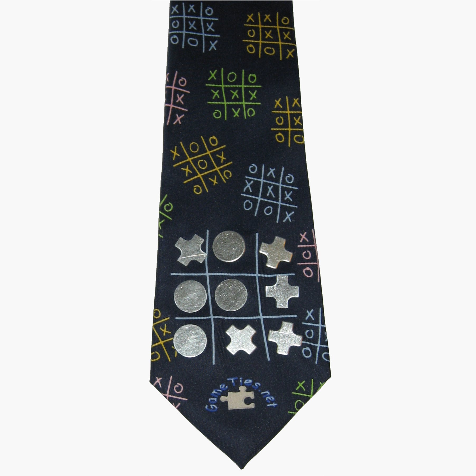 Blue Tic Tac Toe tie